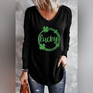 Lucky St Patty Day Top